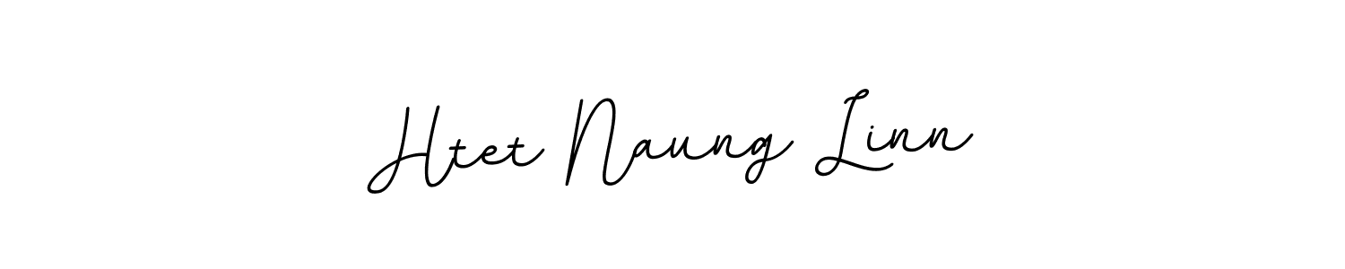 Htet Naung Linn stylish signature style. Best Handwritten Sign (BallpointsItalic-DORy9) for my name. Handwritten Signature Collection Ideas for my name Htet Naung Linn. Htet Naung Linn signature style 11 images and pictures png
