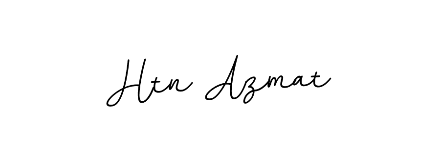Design your own signature with our free online signature maker. With this signature software, you can create a handwritten (BallpointsItalic-DORy9) signature for name Htn Azmat. Htn Azmat signature style 11 images and pictures png
