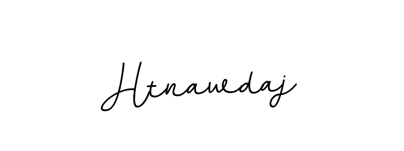 Make a beautiful signature design for name Htnawdaj. With this signature (BallpointsItalic-DORy9) style, you can create a handwritten signature for free. Htnawdaj signature style 11 images and pictures png