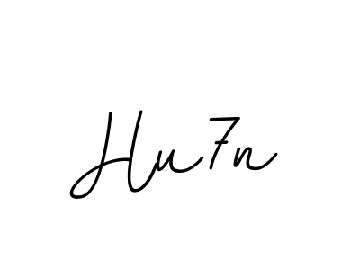 Design your own signature with our free online signature maker. With this signature software, you can create a handwritten (BallpointsItalic-DORy9) signature for name Hu7n. Hu7n signature style 11 images and pictures png