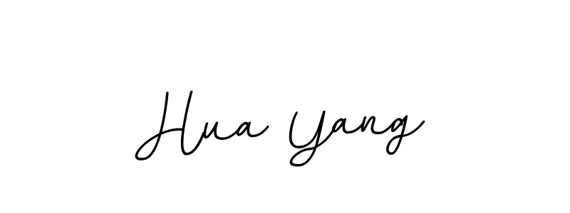 Create a beautiful signature design for name Hua Yang. With this signature (BallpointsItalic-DORy9) fonts, you can make a handwritten signature for free. Hua Yang signature style 11 images and pictures png