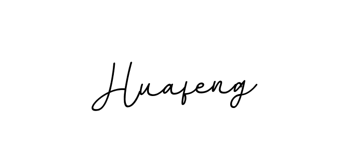 Create a beautiful signature design for name Huafeng. With this signature (BallpointsItalic-DORy9) fonts, you can make a handwritten signature for free. Huafeng signature style 11 images and pictures png