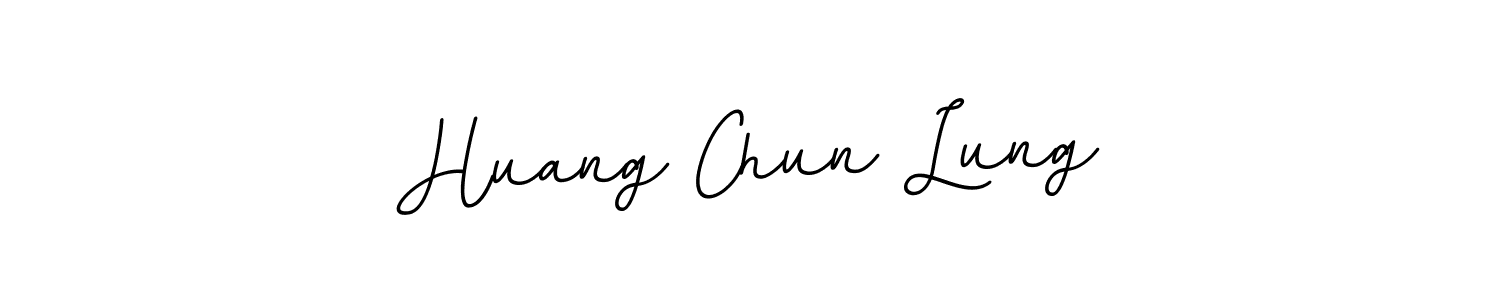 Huang Chun Lung stylish signature style. Best Handwritten Sign (BallpointsItalic-DORy9) for my name. Handwritten Signature Collection Ideas for my name Huang Chun Lung. Huang Chun Lung signature style 11 images and pictures png