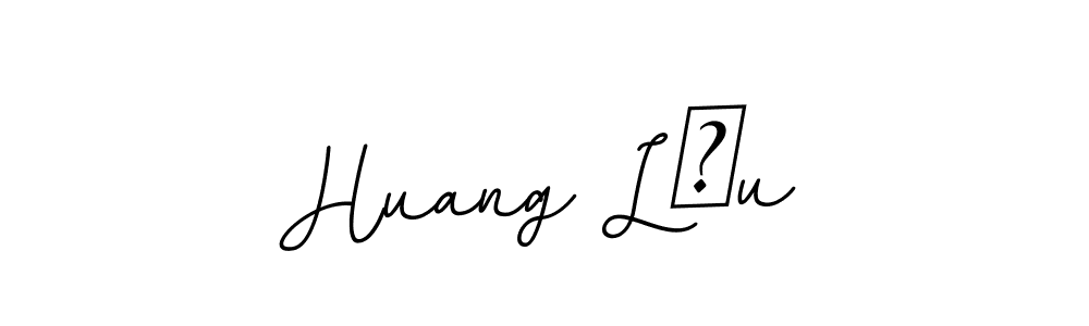 Use a signature maker to create a handwritten signature online. With this signature software, you can design (BallpointsItalic-DORy9) your own signature for name Huang Lİu. Huang Lİu signature style 11 images and pictures png