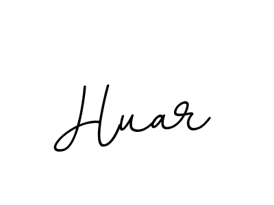 Design your own signature with our free online signature maker. With this signature software, you can create a handwritten (BallpointsItalic-DORy9) signature for name Huar. Huar signature style 11 images and pictures png