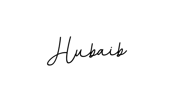 Use a signature maker to create a handwritten signature online. With this signature software, you can design (BallpointsItalic-DORy9) your own signature for name Hubaib. Hubaib signature style 11 images and pictures png