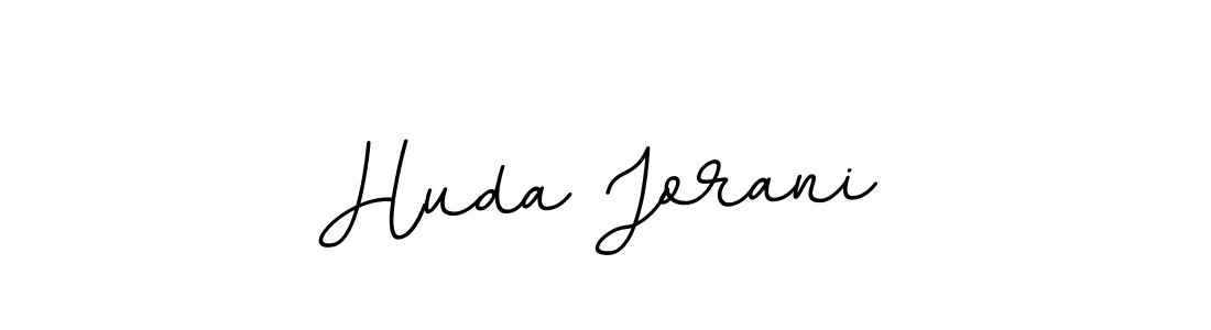 Create a beautiful signature design for name Huda Jorani. With this signature (BallpointsItalic-DORy9) fonts, you can make a handwritten signature for free. Huda Jorani signature style 11 images and pictures png