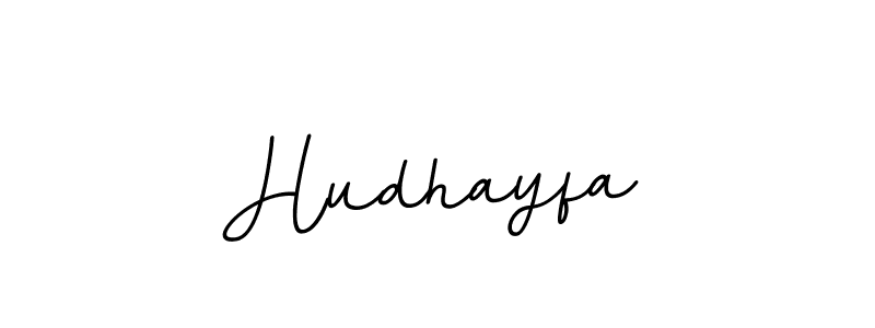 It looks lik you need a new signature style for name Hudhayfa. Design unique handwritten (BallpointsItalic-DORy9) signature with our free signature maker in just a few clicks. Hudhayfa signature style 11 images and pictures png