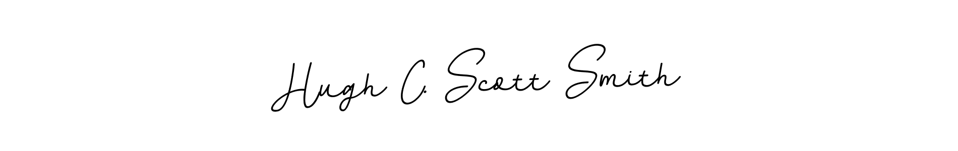 The best way (BallpointsItalic-DORy9) to make a short signature is to pick only two or three words in your name. The name Hugh C. Scott Smith include a total of six letters. For converting this name. Hugh C. Scott Smith signature style 11 images and pictures png