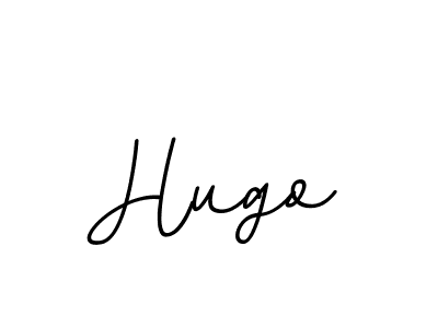 Design your own signature with our free online signature maker. With this signature software, you can create a handwritten (BallpointsItalic-DORy9) signature for name Hugo. Hugo signature style 11 images and pictures png