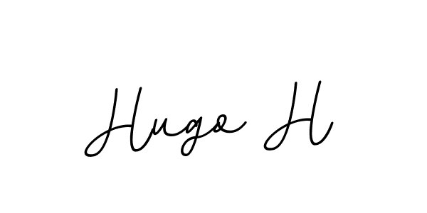 Also we have Hugo H name is the best signature style. Create professional handwritten signature collection using BallpointsItalic-DORy9 autograph style. Hugo H signature style 11 images and pictures png