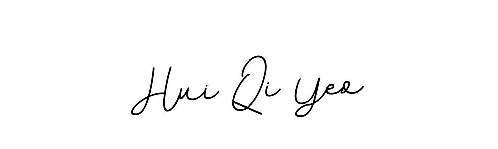 if you are searching for the best signature style for your name Hui Qi Yeo. so please give up your signature search. here we have designed multiple signature styles  using BallpointsItalic-DORy9. Hui Qi Yeo signature style 11 images and pictures png