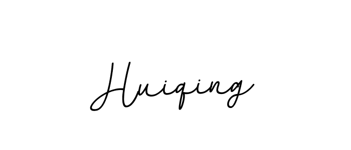 You should practise on your own different ways (BallpointsItalic-DORy9) to write your name (Huiqing) in signature. don't let someone else do it for you. Huiqing signature style 11 images and pictures png