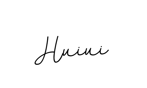 Design your own signature with our free online signature maker. With this signature software, you can create a handwritten (BallpointsItalic-DORy9) signature for name Huiui. Huiui signature style 11 images and pictures png