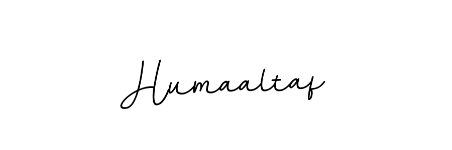 Make a beautiful signature design for name Humaaltaf. With this signature (BallpointsItalic-DORy9) style, you can create a handwritten signature for free. Humaaltaf signature style 11 images and pictures png