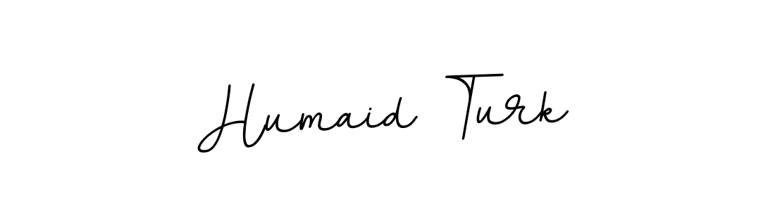 It looks lik you need a new signature style for name Humaid Turk. Design unique handwritten (BallpointsItalic-DORy9) signature with our free signature maker in just a few clicks. Humaid Turk signature style 11 images and pictures png