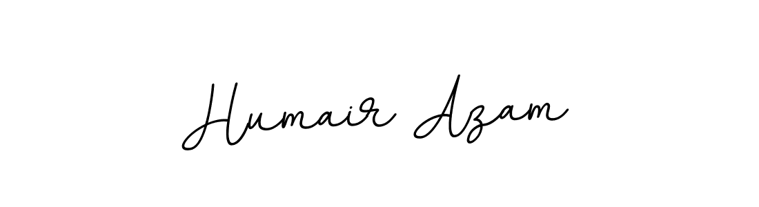 The best way (BallpointsItalic-DORy9) to make a short signature is to pick only two or three words in your name. The name Humair Azam include a total of six letters. For converting this name. Humair Azam signature style 11 images and pictures png