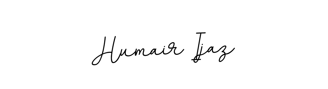 This is the best signature style for the Humair Ijaz name. Also you like these signature font (BallpointsItalic-DORy9). Mix name signature. Humair Ijaz signature style 11 images and pictures png