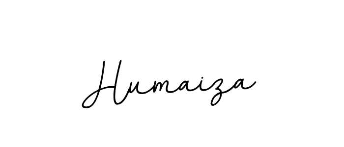 Use a signature maker to create a handwritten signature online. With this signature software, you can design (BallpointsItalic-DORy9) your own signature for name Humaiza. Humaiza signature style 11 images and pictures png