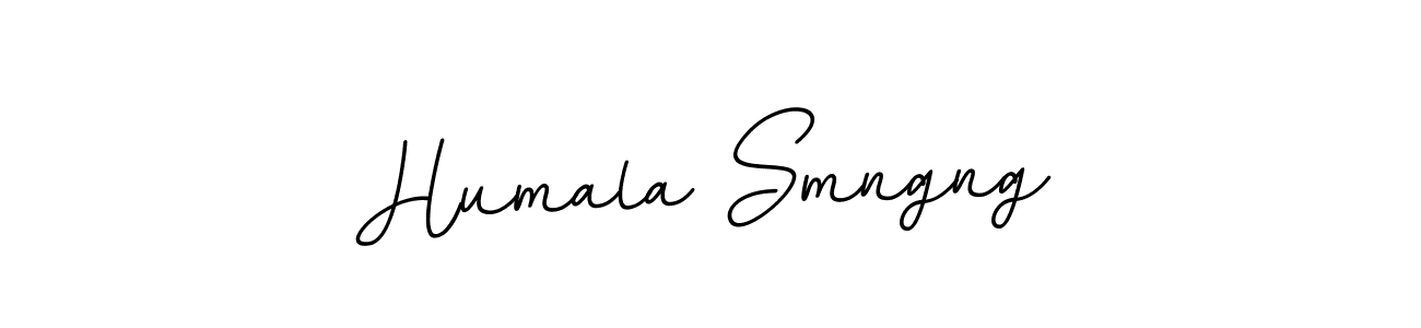 Use a signature maker to create a handwritten signature online. With this signature software, you can design (BallpointsItalic-DORy9) your own signature for name Humala Smngng. Humala Smngng signature style 11 images and pictures png