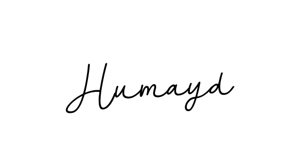 Use a signature maker to create a handwritten signature online. With this signature software, you can design (BallpointsItalic-DORy9) your own signature for name Humayd. Humayd signature style 11 images and pictures png