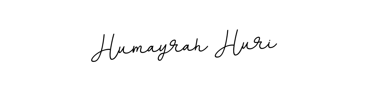 The best way (BallpointsItalic-DORy9) to make a short signature is to pick only two or three words in your name. The name Humayrah Huri include a total of six letters. For converting this name. Humayrah Huri signature style 11 images and pictures png