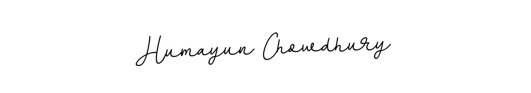 Make a beautiful signature design for name Humayun Chowdhury. With this signature (BallpointsItalic-DORy9) style, you can create a handwritten signature for free. Humayun Chowdhury signature style 11 images and pictures png