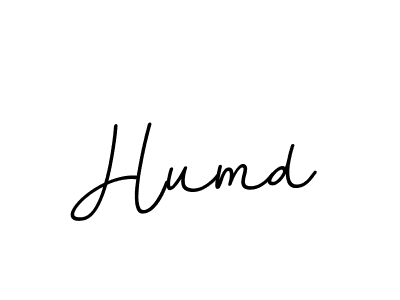 Use a signature maker to create a handwritten signature online. With this signature software, you can design (BallpointsItalic-DORy9) your own signature for name Humd. Humd signature style 11 images and pictures png