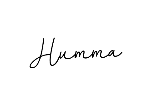 Design your own signature with our free online signature maker. With this signature software, you can create a handwritten (BallpointsItalic-DORy9) signature for name Humma. Humma signature style 11 images and pictures png