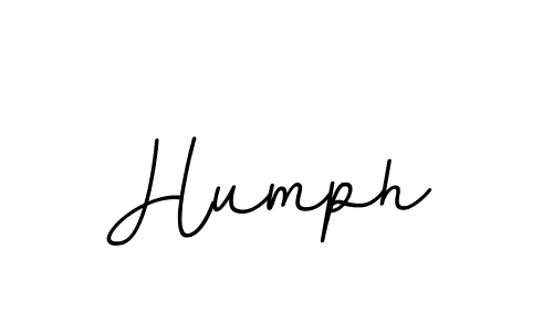 You should practise on your own different ways (BallpointsItalic-DORy9) to write your name (Humph) in signature. don't let someone else do it for you. Humph signature style 11 images and pictures png