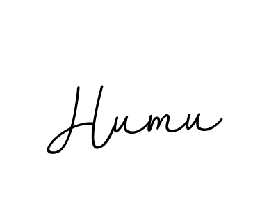 You should practise on your own different ways (BallpointsItalic-DORy9) to write your name (Humu) in signature. don't let someone else do it for you. Humu signature style 11 images and pictures png