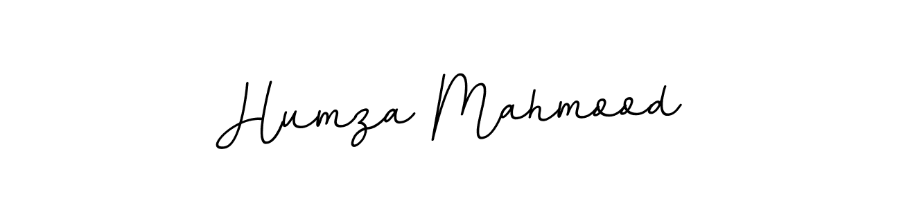 How to make Humza Mahmood name signature. Use BallpointsItalic-DORy9 style for creating short signs online. This is the latest handwritten sign. Humza Mahmood signature style 11 images and pictures png