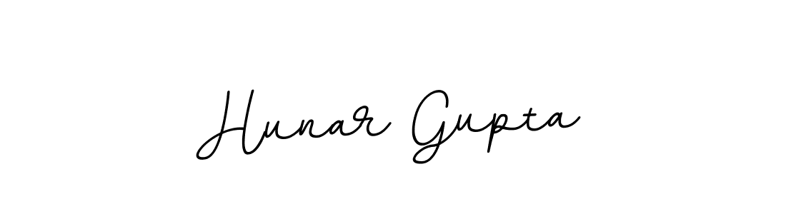 It looks lik you need a new signature style for name Hunar Gupta. Design unique handwritten (BallpointsItalic-DORy9) signature with our free signature maker in just a few clicks. Hunar Gupta signature style 11 images and pictures png