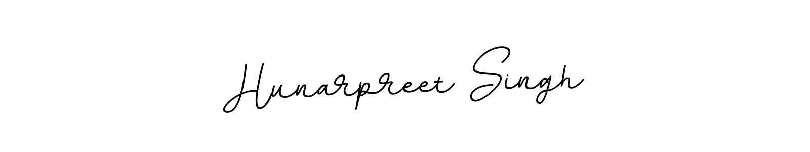 This is the best signature style for the Hunarpreet Singh name. Also you like these signature font (BallpointsItalic-DORy9). Mix name signature. Hunarpreet Singh signature style 11 images and pictures png