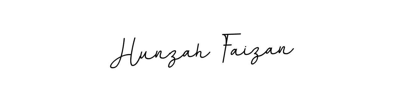 This is the best signature style for the Hunzah Faizan name. Also you like these signature font (BallpointsItalic-DORy9). Mix name signature. Hunzah Faizan signature style 11 images and pictures png