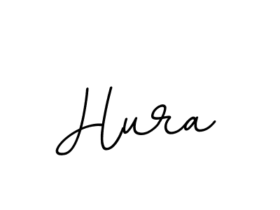 Make a beautiful signature design for name Hura. With this signature (BallpointsItalic-DORy9) style, you can create a handwritten signature for free. Hura signature style 11 images and pictures png