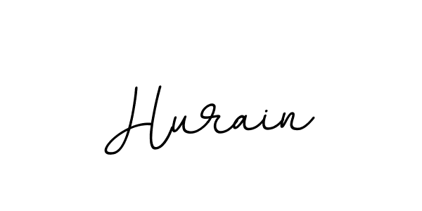 Make a beautiful signature design for name Hurain. With this signature (BallpointsItalic-DORy9) style, you can create a handwritten signature for free. Hurain signature style 11 images and pictures png