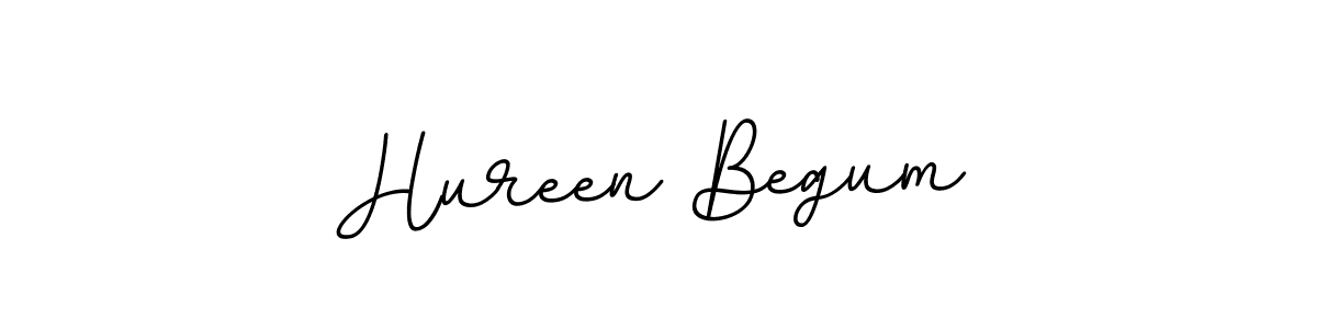 Hureen Begum stylish signature style. Best Handwritten Sign (BallpointsItalic-DORy9) for my name. Handwritten Signature Collection Ideas for my name Hureen Begum. Hureen Begum signature style 11 images and pictures png