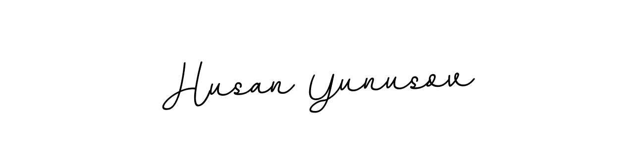 Also we have Husan Yunusov name is the best signature style. Create professional handwritten signature collection using BallpointsItalic-DORy9 autograph style. Husan Yunusov signature style 11 images and pictures png