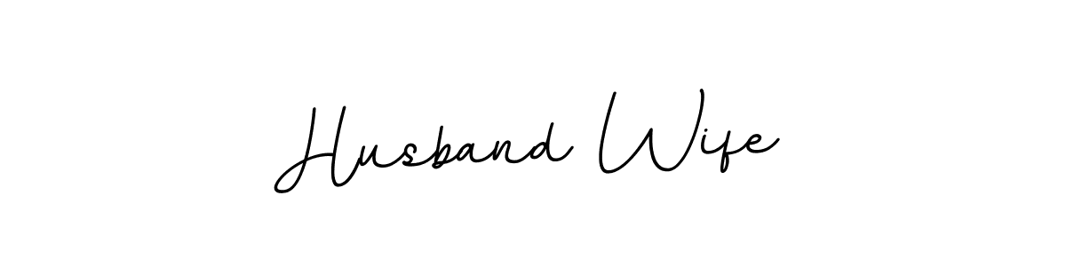 Similarly BallpointsItalic-DORy9 is the best handwritten signature design. Signature creator online .You can use it as an online autograph creator for name Husband Wife. Husband Wife signature style 11 images and pictures png