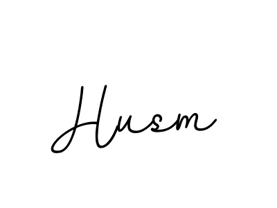 Create a beautiful signature design for name Husm. With this signature (BallpointsItalic-DORy9) fonts, you can make a handwritten signature for free. Husm signature style 11 images and pictures png