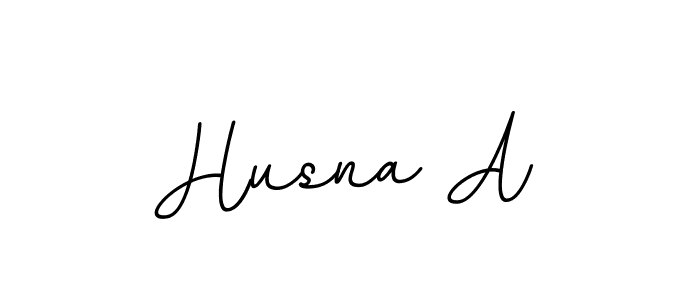 How to make Husna A signature? BallpointsItalic-DORy9 is a professional autograph style. Create handwritten signature for Husna A name. Husna A signature style 11 images and pictures png