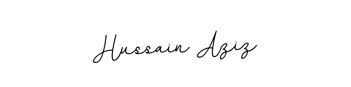 It looks lik you need a new signature style for name Hussain Aziz. Design unique handwritten (BallpointsItalic-DORy9) signature with our free signature maker in just a few clicks. Hussain Aziz signature style 11 images and pictures png