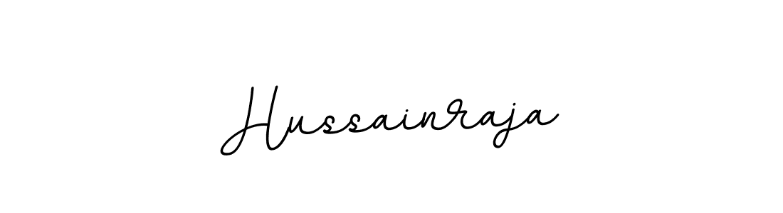 How to make Hussainraja signature? BallpointsItalic-DORy9 is a professional autograph style. Create handwritten signature for Hussainraja name. Hussainraja signature style 11 images and pictures png