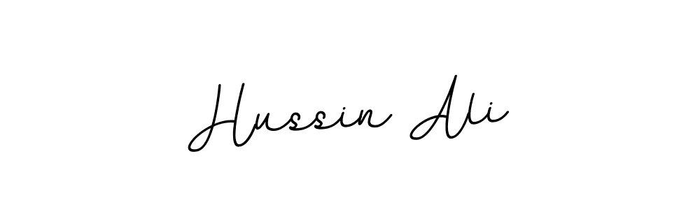 The best way (BallpointsItalic-DORy9) to make a short signature is to pick only two or three words in your name. The name Hussin Ali include a total of six letters. For converting this name. Hussin Ali signature style 11 images and pictures png