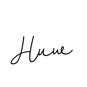 Use a signature maker to create a handwritten signature online. With this signature software, you can design (BallpointsItalic-DORy9) your own signature for name Huw. Huw signature style 11 images and pictures png