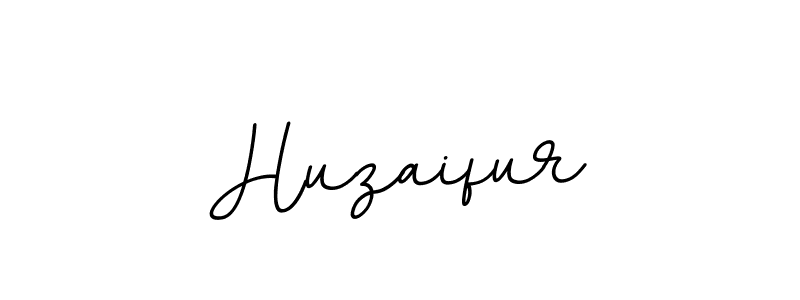 Use a signature maker to create a handwritten signature online. With this signature software, you can design (BallpointsItalic-DORy9) your own signature for name Huzaifur. Huzaifur signature style 11 images and pictures png