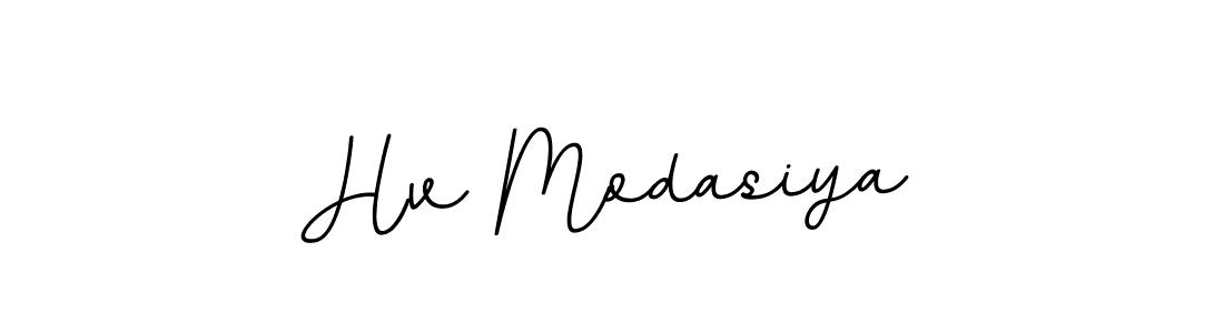 Also we have Hv Modasiya name is the best signature style. Create professional handwritten signature collection using BallpointsItalic-DORy9 autograph style. Hv Modasiya signature style 11 images and pictures png