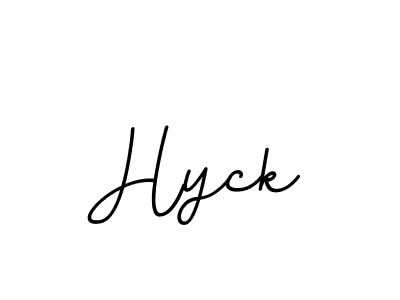 Hyck stylish signature style. Best Handwritten Sign (BallpointsItalic-DORy9) for my name. Handwritten Signature Collection Ideas for my name Hyck. Hyck signature style 11 images and pictures png