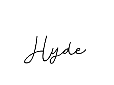 if you are searching for the best signature style for your name Hyde. so please give up your signature search. here we have designed multiple signature styles  using BallpointsItalic-DORy9. Hyde signature style 11 images and pictures png